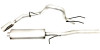 Gibson 20-21 Ford F250/F350 Super Duty Crew Cab (Short Bed) Cat-Back Exhuast - Stainless - 619909