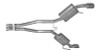 Gibson 2010 Chevrolet Camaro SS 6.2L 2.25in Cat-Back Dual Exhaust - Stainless - 620002
