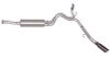 Gibson 07-10 Hummer H3 Base 3.7L 2.5in Cat-Back Dual Extreme Exhaust - Stainless - 62210