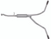 Gibson 99-01 Chevrolet Silverado 1500 Base 4.3L 2.5in Cat-Back Dual Extreme Exhaust - Stainless - 65008