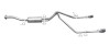 Gibson 15-22 Chevrolet Colorado LT 2.5L 2.25in Cat-Back Dual Split Exhaust - Stainless - 65586