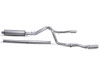 Gibson 20-22 Silverado/GMC Sierra 2500 HD 6.6L Crew Cab (Long Bed) Cat-Back Dual Split Exhaust - 65713