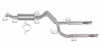 Gibson 06-08 Dodge Ram 1500 Laramie 5.7L 2.5in Cat-Back Dual Split Exhaust - Stainless - 66549