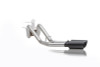 Gibson 11-18 Ram 1500 Big Horn 5.7L 2.25in Cat-Back Dual Sport Exhaust - Black Elite - 66564B