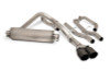 GIbson 22-24 Toyota Tundra 3.5L-T V6 Crew Max Black Elite Stainless Cat Back Dual Sport Exhaust - 67105B