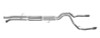 Gibson 07-19 Toyota Tundra Limited 5.7L 2.5in Cat-Back Dual Split Exhaust - Stainless - 67402