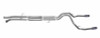 Gibson 08-13 Toyota Tundra Base 5.7L 2.5in Cat-Back Dual Split Exhaust - Black Elite - 67402B