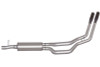Gibson 05-06 Ford F-250 Super Duty Lariat 6.8L 2.5in Cat-Back Dual Sport Exhaust - Stainless - 69101
