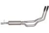 Gibson 11-16 Ford F-250 Super Duty Lariat 6.2L 2.5in Cat-Back Dual Sport Exhaust - Stainless - 69119