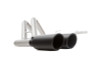 Gibson 11-14 Ford F-150 FX2 3.5L 2.5in Cat-Back Dual Sport Exhaust - Black Elite - 69209B
