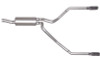 Gibson 99-04 Ford F-250 Super Duty Lariat 6.8L 2.5in Cat-Back Dual Split Exhaust - Stainless - 69505