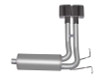 Gibson 87-96 Ford F-150 XL 4.9L 2.5in Cat-Back Super Truck Exhaust - Stainless - 69510