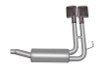 Gibson 2004 Ford F-150 XLT 4.6L 2.5in Cat-Back Super Truck Exhaust - Stainless - 69528