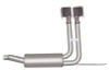 Gibson 05-08 Ford F-150 FX4 5.4L 2.5in Cat-Back Super Truck Exhaust - Stainless - 69536