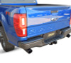 Gibson 19-22 Ford Ranger Lariat 2.3L 2.5in Cat-Back Dual Sport Exhaust - Black Elite - 69550B