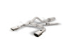 Gibson 21-22 Ford Bronco 4DR Cat-Back Dual Split Exhaust - Stainless - 69551