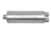 Gibson SFT Superflow Center/Dual Round Muffler Stainless - 758216S