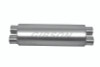 Gibson SFT Superflow Dual/Dual Round Muffler - 8x24in/3in Inlet/2.5in Outlet - Stainless - 766300S