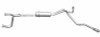 Gibson 04-10 Nissan Titan LE 5.6L 2.5in Cat-Back Dual Extreme Exhaust - Aluminized - 8100