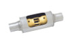 Gibson MWA Superflow Center/Center Round Muffler - 5x10in/3in Inlet/3in Outlet - Stainless - BM0114