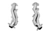 Gibson 05-06 Ford F-250 Super Duty XL 5.4L 1-5/8in 16 Gauge Performance Header - Ceramic Coated - GP223S-C