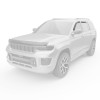 EGR  Smoke Finish In-channel Window Visors for Grand Cherokee L (WL) - 573781 Photo - Mounted