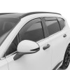 EGR 4pc Matte Black In-Channel Window Visors 19-23 Hyundai Santa Fe - 578175 Photo - Primary