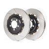 GiroDisc Audi B9 S4/S5/SQ5 Zinc Plated Slotted Front 2-Piece Rotors - A1-311