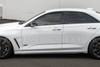 EOS Carbon Fiber Side Skirts - Cadillac CT4-V Blackwing (SS-1019-BKCF)