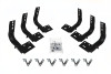 Go Rhino 09-09 Dodge Ram 1500 Brackets for OE Xtreme Cab Length SideSteps - 6840995