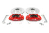 Alcon 2019+ Ford Ranger/2020+ Bronco 2.3L 350x34mm Rotors 6-Piston Calipers Front Brake Kit - Red - BKF1551K61