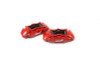 Alcon 2019+ Ford Ranger/2020+ Bronco 2.3L 350x34mm Rotors 6-Piston Calipers Front Brake Kit - Red - BKF1551K61