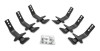 Go Rhino 15-20 Ford F-150 6in OE Xtreme II Complete Kit w/SideSteps + Brkts - 6862415552T
