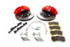 Alcon 2009+ Nissan GT-R R35 412x36mm Rotor 6 Piston Caliper RC6 Front Axle Kit - Red - BKF7059ZG06