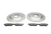 Alcon 19-20 Raptor/ 18-20 F-150 Pad & Rotor Kit (Use with Stock Calipers) w/ Elect Park Brake - Rear - BKR3430X1227