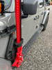Go Rhino 18-24 Jeep Wrangler JL/JLU/JT Front Fender Jack Mount for Hi-Lift Jack - Tex. Blk - 701011T