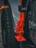 Go Rhino 18-24 Jeep Wrangler JL/JLU/JT Front Fender Jack Mount for Hi-Lift Jack - Tex. Blk - 701011T