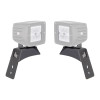 Go Rhino 18-20 Jeep Wrangler JL/JLU/Gladiator JT Light Mount - 3in Cube - 730035T