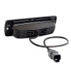 Go Rhino Xplor Blackout Series Sixline LED Flood Light Kit (Flush Mount) - Blk (Pair) - 750300621FBF