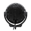 Go Rhino Xplor Bright Series Round LED Driving Light Kit w/DRL (Surface Mount) 6in - Blk (2 pc) - 750700623DRS