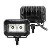 Go Rhino Xplor Bright Series Rectangle LED Spot Light Kit (Surface/Thread Stud Mnt) 3x2 - Blk (Pair) - 751003023SBS