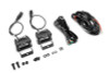 Go Rhino Xplor Bright Series Rectangle LED Spot Light Kit (Surface/Thread Stud Mnt) 3x2 - Blk (Pair) - 751003023SBS