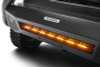 Go Rhino Xplor Blackout Combo Series Sgl Row LED Light Bar w/Amber (Side/Track Mount) 20.5in. - Blk - 751052012CSS