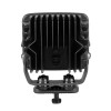 Go Rhino Xplor Bright Series Rectangle SingleLED Spot Light Kit (Surface Mount) 5in. - Blk (Pair) - 751800523FCS