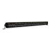 Go Rhino Xplor Blackout Combo Series Dbl Row LED Light Bar w/Amber (Side/Track Mount) 32in. - Blk - 753003012CDS