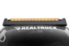 Go Rhino Xplor Blackout Combo Series Sgl Row LED Light Bar w/Amber (Side/Track Mount) 39.5in. - Blk - 754004012CSS