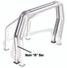 Go Rhino RHINO Bed Bar - Rear Main B bar - Stainless - 95002PS