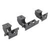 Go Rhino 18-20 Jeep Wrangler JLU Brackets for Dominator Extreme SideSteps - D64506BTK