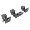 Go Rhino 18-20 Jeep Wrangler JLU Brackets for Dominator Extreme SideSteps - D64506BTK