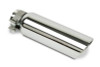 Go Rhino Exhaust Tip - Chrome - ID 2 1/4in x L 6in x OD 3in - GRT22536